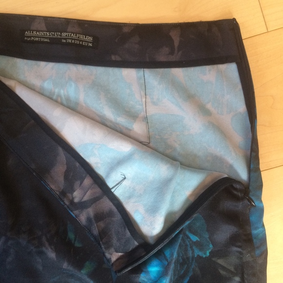 All Saints Opium Mini Skirt - Picture 3 of 4